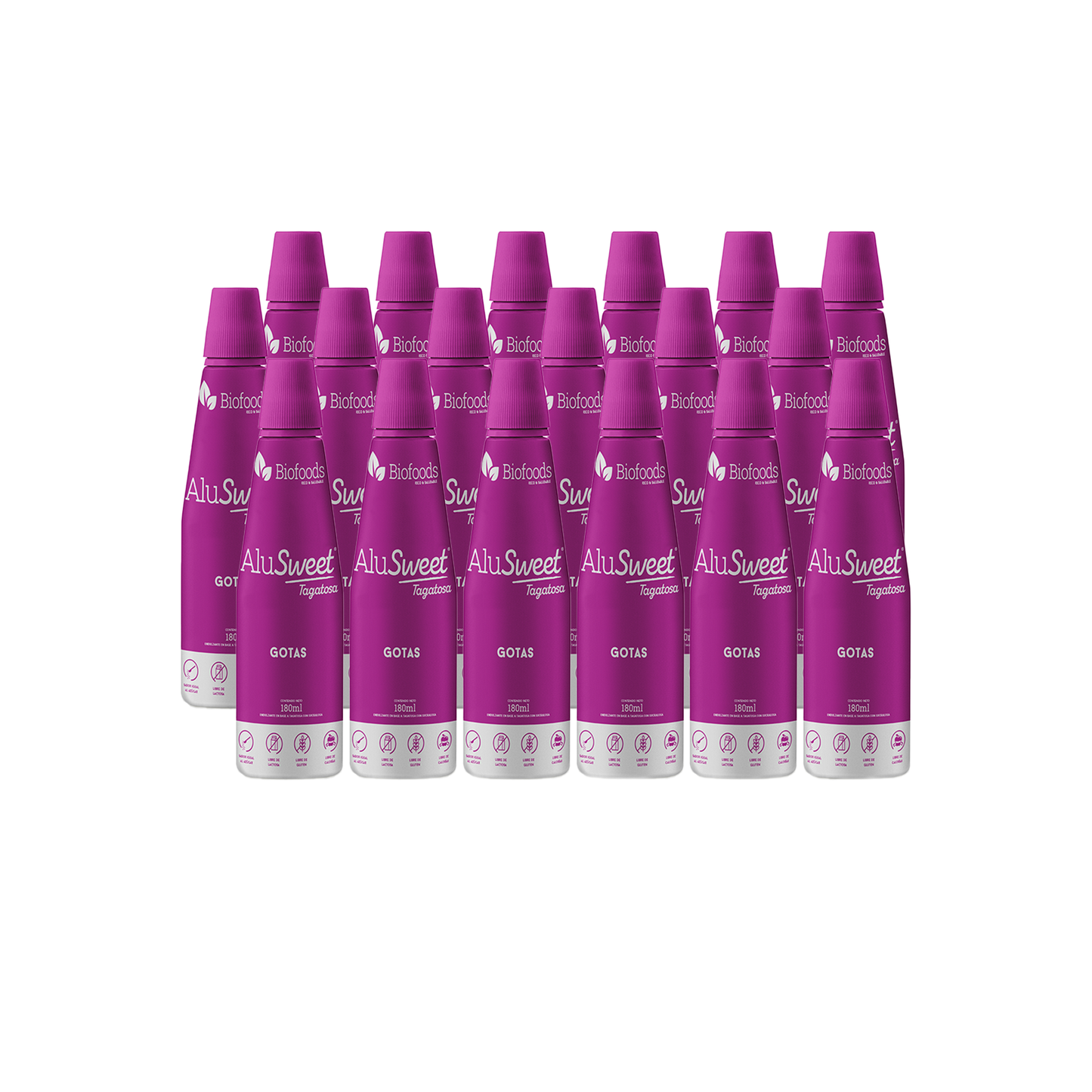 18 Unidades AluSweet Tagatosa Gotas 180ml