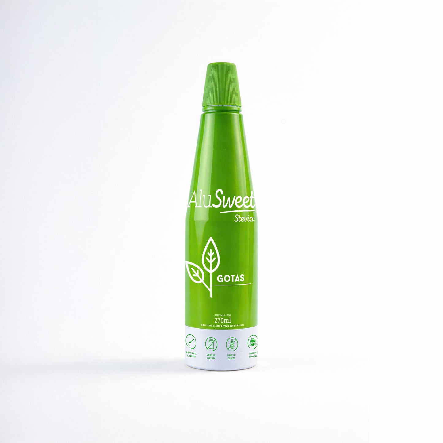 18 Unidades Alusweet Stevia 270ml