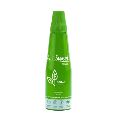 30 Unidades AluSweet Stevia Gotas 80ml