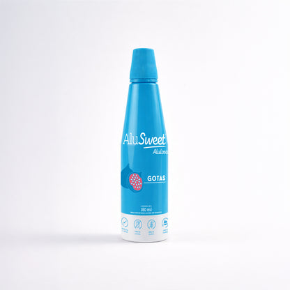 18 Unidades AluSweet Alulosa Gotas 180ml