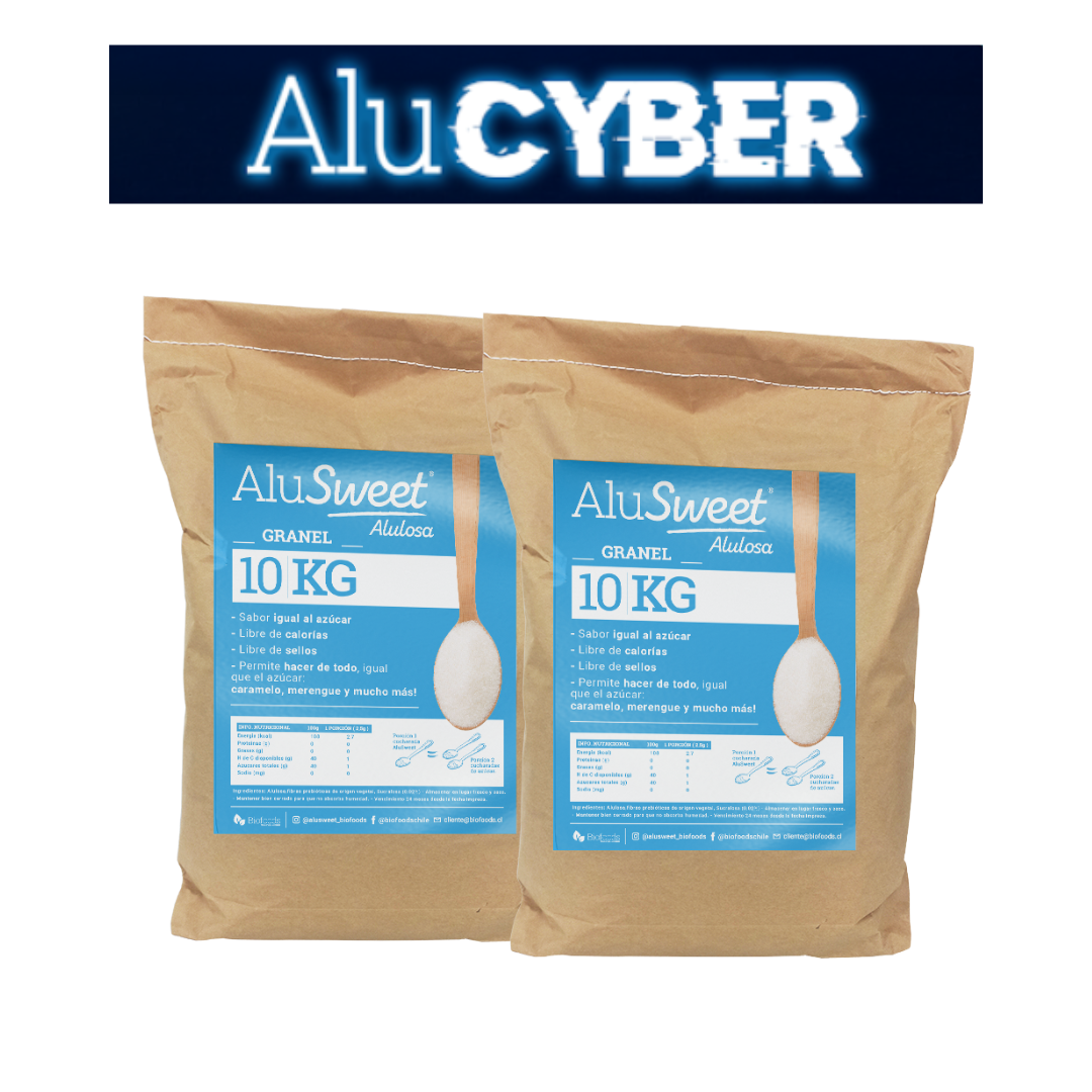 CYBER ALYSWEET: Pack 2 sacos AluSweet de 10k