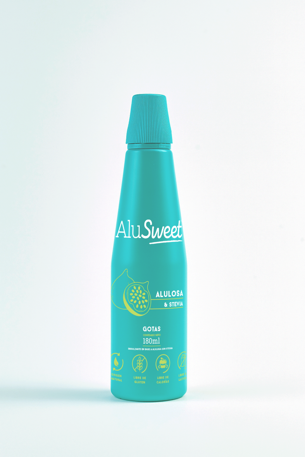 Caja 18 unidades Alusweet Alulosa + Stevia (Turquesa)
