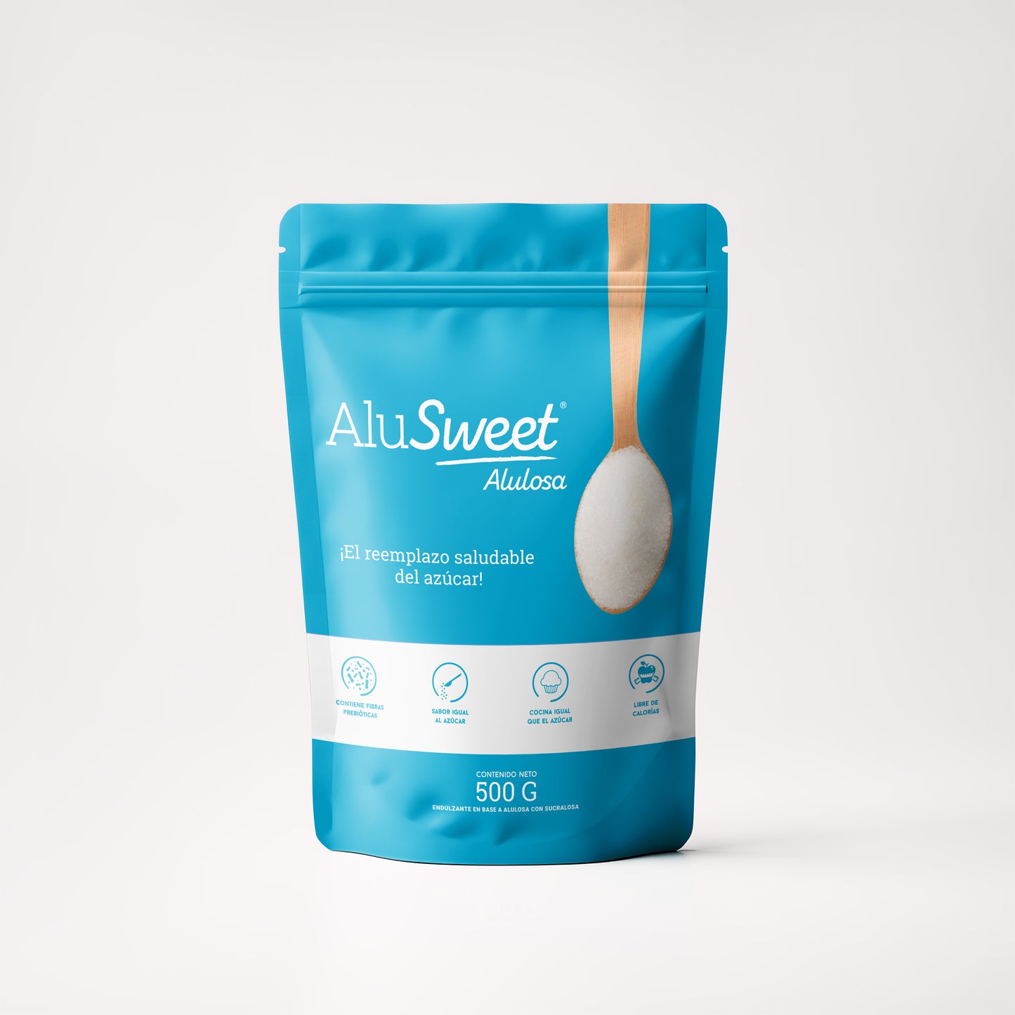 12 Unidades AluSweet Alulosa en Polvo 500g