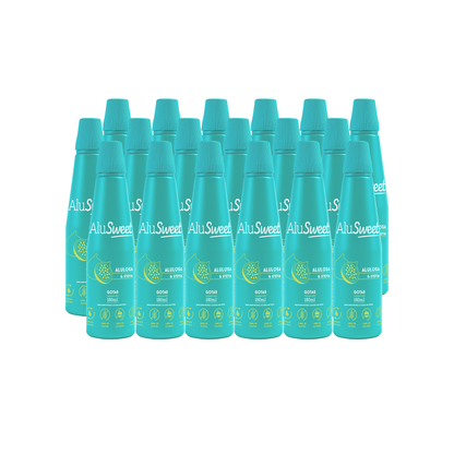 Caja 18 unidades Alusweet Alulosa + Stevia (Turquesa)