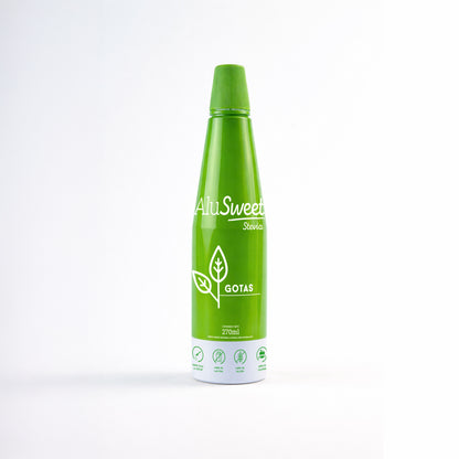 18 Unidades Alusweet Stevia 270ml